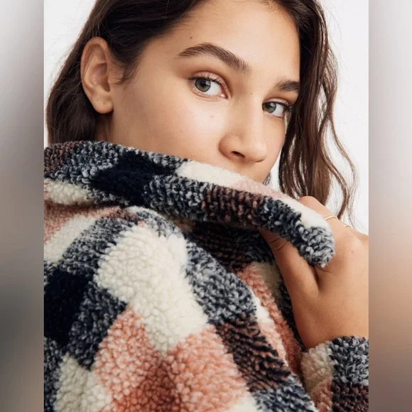 Madewell Sherpa Hazlewood Jacket - Picture 2 of 15